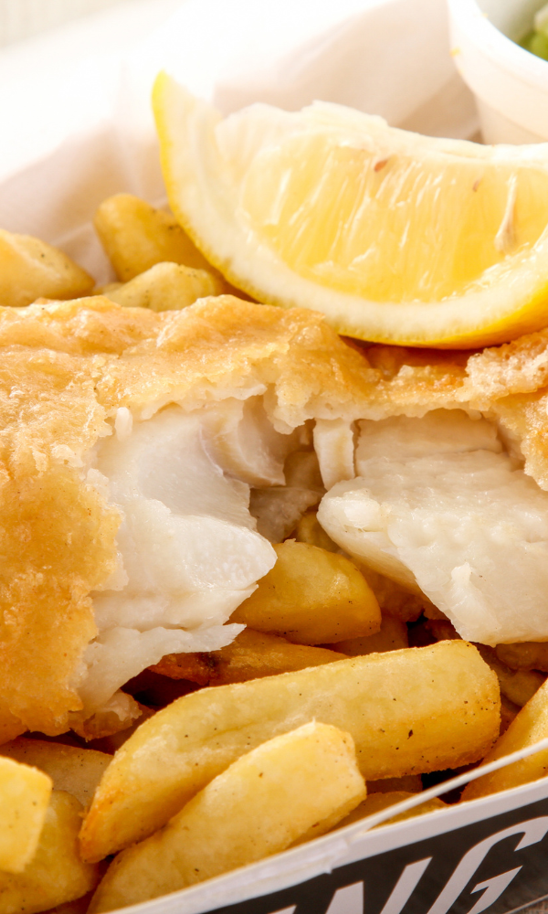 cod and chips